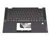 C550-14 original Lenovo keyboard incl. topcase DE (german) grey/grey with backlight