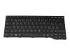 CP733750-02 original Fujitsu keyboard CH (swiss) black/black matte