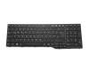 CP733789-02 original Fujitsu keyboard DE (german) black/black matte