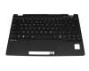 CP822314-01 original Fujitsu keyboard incl. topcase US (english) black/black with backlight