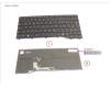 Fujitsu CP823624-XX KEYBOARD BLACK W/ BL GERMANY