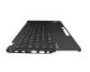 CP827065-XX original Fujitsu keyboard incl. topcase US (english) black/black with backlight