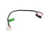 DC Jack with cable original suitable for HP 14-bs000