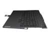 DC33001TQ00 original Lenovo keyboard incl. topcase DE (german) black/black with backlight RGB