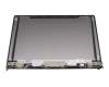 Display-Cover incl. hinges 39.6cm (15.6 Inch) silver original suitable for Pegatron M15GUN