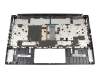 E2P-7G10423-TA2 original MSI keyboard incl. topcase DE (german) black/silver with backlight