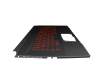 E2P-7L1C213-TA2-IM original MSI keyboard incl. topcase DE (german) black/black with backlight