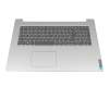 EC1JX000200 original Lenovo keyboard incl. topcase DE (german) grey/silver