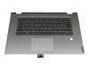 ET2G9000500 original Lenovo keyboard incl. topcase DE (german) grey/silver with backlight