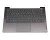 ET2UZ000200 original Lenovo keyboard incl. topcase DE (german) grey/grey