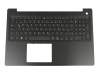 FA21C000J00-2 original Dell keyboard incl. topcase DE (german) black/black