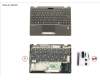 Fujitsu FUJ:CP776756-XX UPPER ASSY INCL. KEYB GERMAN W/FP(TBT)