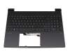 G3P original HP keyboard incl. topcase DE (german) black/grey with backlight