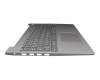 GS552-NBX0001SB00 original Lenovo keyboard incl. topcase DE (german) grey/silver