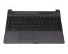 HPM17K5 original HP keyboard incl. topcase DE (german) black/grey