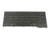 Keyboard DE (german) black/black matte original suitable for Fujitsu LifeBook E449