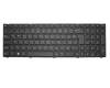 Keyboard DE (german) black/black matte suitable for Medion Akoya E6240T