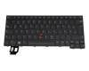 Keyboard DE (german) black/black with mouse-stick original suitable for Lenovo ThinkPad L14 Gen 3 (21C1/21C2)