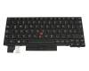 Keyboard DE (german) black/black with mouse-stick original suitable for Lenovo ThinkPad X395 (20NM)