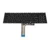 Keyboard DE (german) black original suitable for MSI GL75 9SGK/9SFK (MS-17E2)