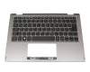 Keyboard incl. topcase DE (german) black/grey original suitable for Acer Spin 1 (SP111-34N)