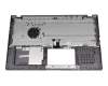 Keyboard incl. topcase DE (german) black/grey with backlight original suitable for Asus VivoBook 15 F509JA