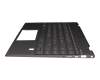 Keyboard incl. topcase DE (german) grey/grey with backlight original suitable for HP Envy x360 13-ar0700