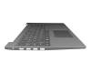 Keyboard incl. topcase DE (german) grey/silver original suitable for Lenovo IdeaPad S145-15API (81UT)