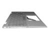 Keyboard incl. topcase DE (german) silver/silver original suitable for HP Pavilion x360 15-er0000