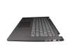 Keyboard incl. topcase FR (french) grey/grey original suitable for Lenovo Yoga 530-14ARR (81H9)