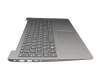 Keyboard incl. topcase FR (french) grey/silver original suitable for Lenovo IdeaPad 330S-15AST (81F9)