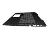 L23746-041 original HP keyboard incl. topcase DE (german) black/white/black with backlight