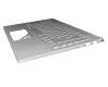 L26424-041 original HP keyboard incl. topcase DE (german) silver/silver with backlight