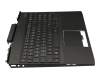 L32775-041 original HP keyboard incl. topcase DE (german) black/black with backlight