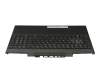 L33166-041 original HP keyboard incl. topcase DE (german) black/black with backlight