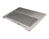 LCM16H36D0-686 original Lenovo keyboard incl. topcase DE (german) grey/silver