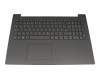 LCM16H66D0J6862 original Lenovo keyboard incl. topcase DE (german) grey/grey with backlight
