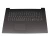 LCM16H66D0J6862 original Lenovo keyboard incl. topcase DE (german) grey/grey with backlight