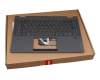 LCM19J16D0J686 original Lenovo keyboard incl. topcase DE (german) grey/grey with backlight