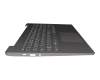 LCM19J36D0J686 original Chicony keyboard incl. topcase DE (german) grey/grey with backlight