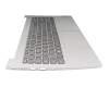 LCM19J36DJ686A original Lenovo keyboard incl. topcase DE (german) grey/grey with backlight