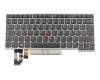 LIM17F36D0J3873 original Lenovo keyboard DE (german) black/silver with backlight and mouse-stick