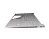 M08910-041 original HP keyboard incl. topcase DE (german) silver/silver with backlight