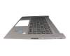 M74258-041 original HP keyboard incl. topcase DE (german) black/grey with backlight