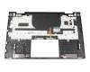 N49496-041 original HP keyboard incl. topcase DE (german) black/grey with backlight