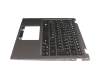 NK.I111S.04C original Acer keyboard incl. topcase DE (german) black/grey