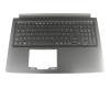 NKI151709A original Acer keyboard incl. topcase DE (german) black/black with backlight