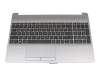 NSK-XR0SC original HP keyboard incl. topcase DE (german) black/silver