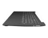 PC5CP-GR original Lenovo keyboard incl. topcase DE (german) grey/grey