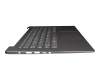 PD4SB-GE original Lenovo keyboard incl. topcase DE (german) grey/grey with backlight (fingerprint)